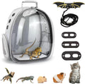 Bearded Dragon Carrier with Harness and Leash Small Pet Carrier