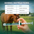 3 Pack (omeprazole) Oral Paste Syringe (6.15 gm) for Horses,Apple Flavor