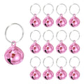 PATIKIL 12 PCS Dog Bell, Mini Cat Bell Small Pet Collar Bells Keychain Cute Bulk Metal Loud Jingle for Dog Collar Charm Pendant Necklace DIY Crafts Christmas Tree Decorations