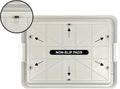 Dog Pee Pad Holder Tray, Puppy Potty Training, 22.5"x16.5", PP Plastic, Snap Lock, 4 Colors (Gray)