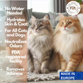 Cat Dry Shampoo Powder with Lavender and Rosemary for Cats 5.29 fl. oz| Grooming for Cat | Kitten Sensitive Skin | Clean
