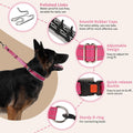 Mayerzon Martingale Dog Training Walking Collar for Pulling | Hot Pink, M