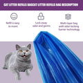 Genie Litter Refills - 6 Pack Compatible with Standard & Plus Genie Litter Disposal Systems