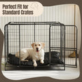Chew Proof Dog Bed Crate Pad for Aggressive Chewers, 28"x47"