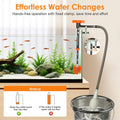 Aquarium Siphon Gravel Cleaner Manual Water Changer Kit, Small