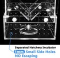 Breeder Box for Fish Tank, Fish Breeder Box for Aquarium, Acrylic Hatchery Incubator Tank with Suction Cups Isolation Bo