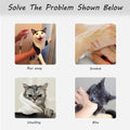 Marosynix Cat Bathing Grooming Bag - Anti Bite & Anti Scratch Adjustable Pet Restraint for Bathing, Nail Trimming, Medicine, Injection - Secure & Calming with Adjustable Straps & Zippers (Gray)