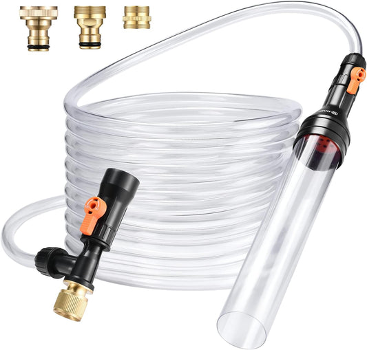 enomol Gravel Vacuum for Aquarium Water Changer Fish Tank Cleaning Tools,Siphon Universal Quick Pump Aquarium Water Chan