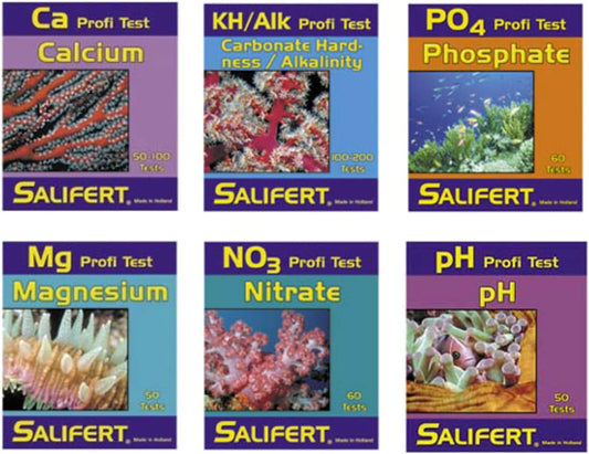 Salifert Master Reef Testing Combo Kit - Saltwater Aquariums