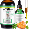 Specifically Formulated for Cats, Cats Natural Broad Spectrum Treatment with Probiotics, Herbal Cleanse, Digestive Support for All Cat Breeds, Gut Health, Puppy & Kitten, Supplement Drops for Pets