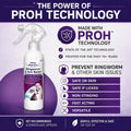 Feline Ring Care | Control & Help with Cat Ringworm, Mange, Dermatitis, Dog Paw Yeast. Also works on Dogs, Hamsters, Guinea Pigs, Rabbits, etc. 8 oz Ready to Use Spray for Cats and Itch Relief