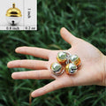 DORUI 4 Cat Bells, Copper Bell for Dog and Cat Collar, Pet Tracker Training Bells for Small Medium Large Dogs(Mix color)
