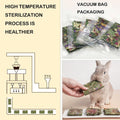 10pcs Rabbit Timothy Hay Chew Toys with Herbal Flowers for Small Pets