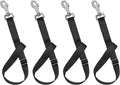 Rosemarie Horse Bucket Strap Hangers,Horse Suppliers Adjustable Nylon Straps up to 700 lbs for Hay Nets, Water Buckets,H