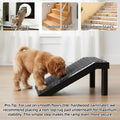 Dog Ramp for Stairs – Non-Slip Pet Steps with Locked-in Carpet & Iron Frame, Helps Senior Dogs & Small Breeds Climb Safe
