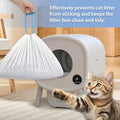 120 Count 26"x11.8" Cat Litter Box Liners Compatible with Fsitego & Fumoi Self-Cleaning Litter Boxes, Heavy Duty Automatic Cat Litter Box Bags with Drawstring, 3-4 Gallons of Capacity