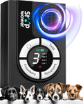 1500 mAh Rechargeable Anti Barking Device for Dogs Indoor, 9 Modes Dog Bark Deterrent Devices Dog Training & Behavior Ai