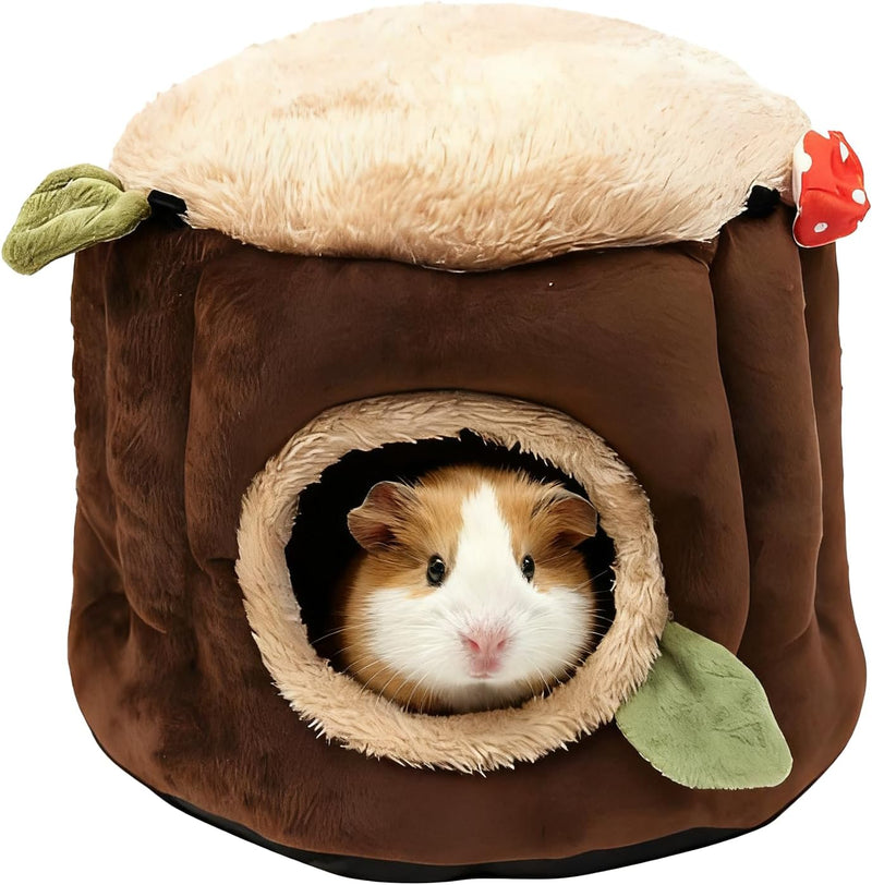 LYART Guinea Pig Hamster Bedding or Hideout for Mouse Mice Rat Ferret Bunny Fluff Bedding Bed House Cage Accessories, Dw