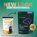 VetriScience Eye & Vision Health Chews for Dogs, Astaxanthin and Bilberry Extract, Eye Vitamins and Antioxidants, Prevent Tear Stains, Chicken, 60 Count