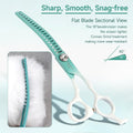 Curved Chunkers Scissors for Dog Grooming-7" Dog Grooming Scissors