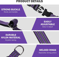 Martingale Collars for Dogs, Reflective Escape Proof Training Dog Collars with Quick Release Buckle,Adjustable No Slip Nylon Dog Collar for Medium Pets