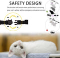 Breakaway Cat Collar with Airtag Holder,Kitten Collar with Apple Air Tag Holder and Bell for Girl Boy Cats, 0.4 Inches in Width and Lightweight. (Pink Strawberry)