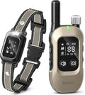 2-in-1 Dog Bark & Shock Collar with Remote, 4500FT Training Range