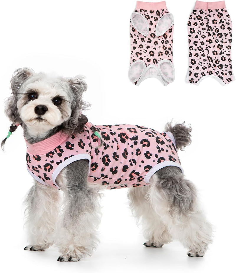 FEimaX Dog Surgery Recovery Suit Female and Male Pet Body Suits for Puppy