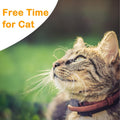 Extra Long Cat Leash for Yard, Lightweight Outdoor Cat Leash Long Light Extension, Long Thin Lead for Rabbits, Kitten, Puppy and Small Animals (4.5M/ 15FT)