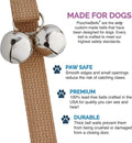 Premium Webbing PoochieBells Potty Training Dog Doorbells, Simple and Effective Puppy Housetraining Bell Tool with Easy,