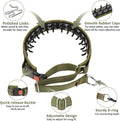 Mayerzon Martingale No Pull Dog Walking Training Collar | Army Green, M/L