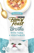 Purina Fancy Feast Broth Cat Food Complement (16 Ct) 1.4 oz Pouche