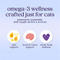Austin and Kat Omega-3 Feline Formula for Cats, Fish Oil, 2 fl oz​