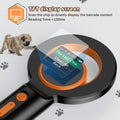 Symcode Pet Microchip Scanner RFID EMID Micro Chip Reader with 1.44IN TFT Display 134.2kHz 125kHz 15 Digits Pet Chip ID 