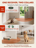 MIMOFPET Wireless Pet Barrier for Cats Dogs - Outdoor Indoor Barrier Waterproof with Adjustable Safe Static Intensity,Ad