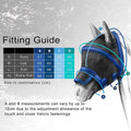 Harrison Howard Maskology Supreme Nylon Framework Micro-Woven Material UV-Proof Horse Fly Mask Black Purple (Cob)