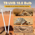 LUCKY HERP T8 15W UVB 10.0 Reptile Light, 18inch UVA UVB Reptile Light Bulb 2 Pack, Fluorescent Lamp for Reptiles Amphib