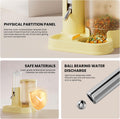 2 in 1 Hamster Water Bottle, Automatic Feeder, No Drip Small Animal Water Dispenser Food Bowl for Syrian Dwarf Hamsters,