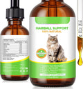 Hairball Relief for Cats, Natural Cat Hairball Treatment with Natural Ingredients & Vitamins - Kitten Furball Treatment,