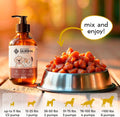 Wild Salmon Oil for Dogs, Cats, Omega 3 with EPA and DHA, 250ml