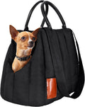 Pet Purse Carrier Tote Bag Stylish Soft-Sided Dog Travel Bag