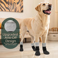 EXPAWLORER Anti Slip Dog Socks to Prevent Licking Paws,Anti Off Dog Booties for Hardwood Floors with Inner Grips,Dog Boo