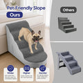 Dog Stairs for Large Dogs, Extra Wide 20" Dog Ramp for Bed