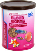 Hikari® Bio-Pure® Freeze-Dried Blood Worms, High-Protein FD Treats for Tropical Fish, 0.42 oz (12g)