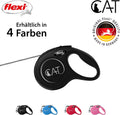 Flexi Automatic Leash New Classic Cat XS 3 M Black