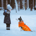 Lelepet Dog Coat Warm Dog Winter Coat Waterproof Dogs Jacket with Harness