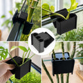1 Pack Aquarium Plant Holder – 3 Holes Aquatic Plant Cups, Fish Tank Holder for Aquatic Plants, Ideal for Aquarium Tank 