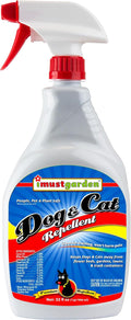 IMUSTGARDEN Dog & Cat Repellent: Stops Chewing, Natural, Pet Safe - 32oz