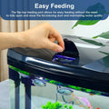 3 Gallon Glass Aquarium Betta Kit with Flip-Top Port
