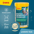 Sera Discus Prob Granules 4 oz | Discus Fish Food with Probiotics